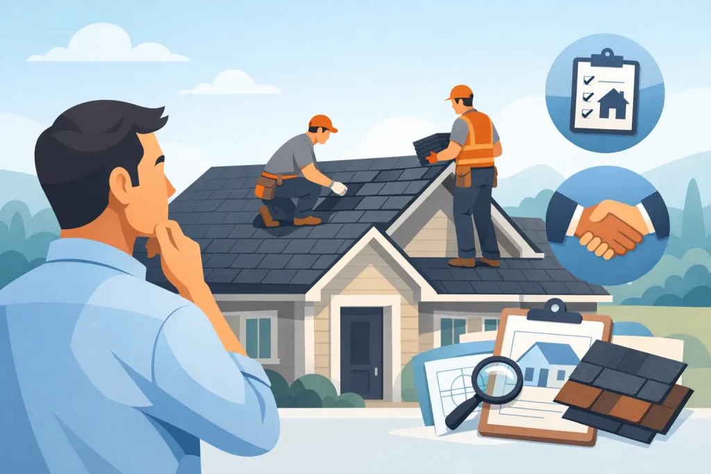 Choosing a Composition Shingle Roof Installer