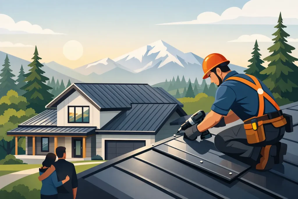 Metal Roof Installation Oregon Homeowners Can Trust