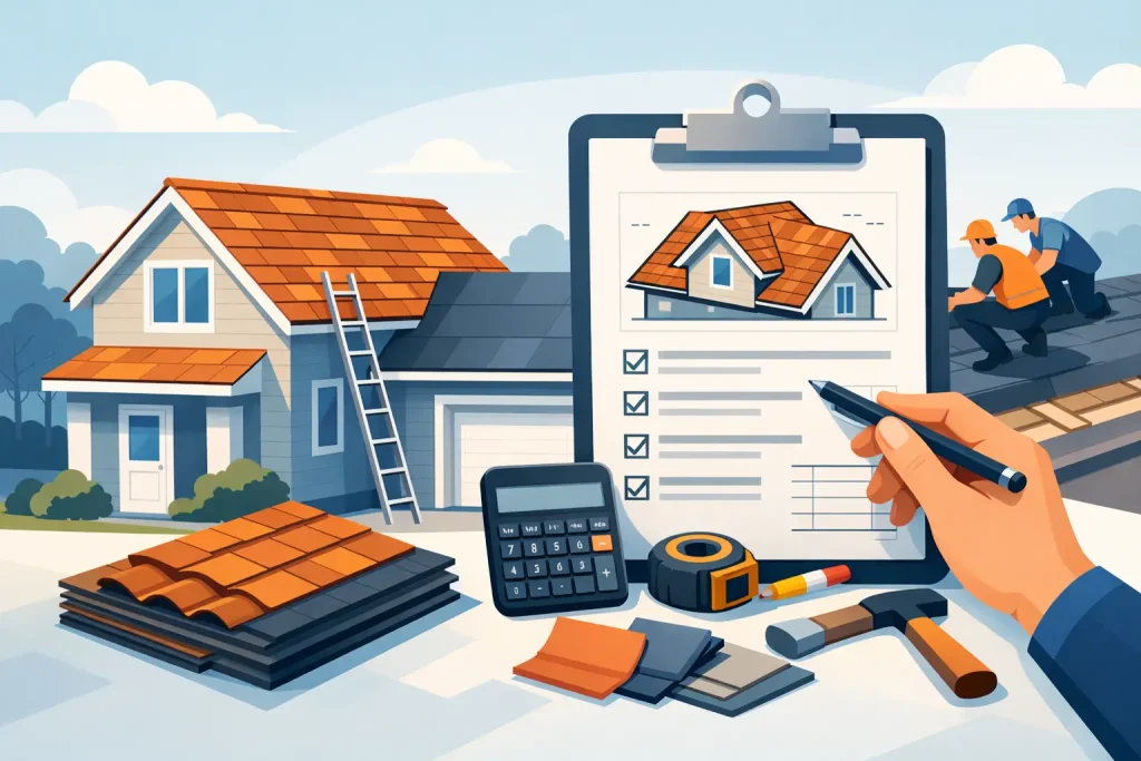 What a Residential Roof Replacement Estimate Includes