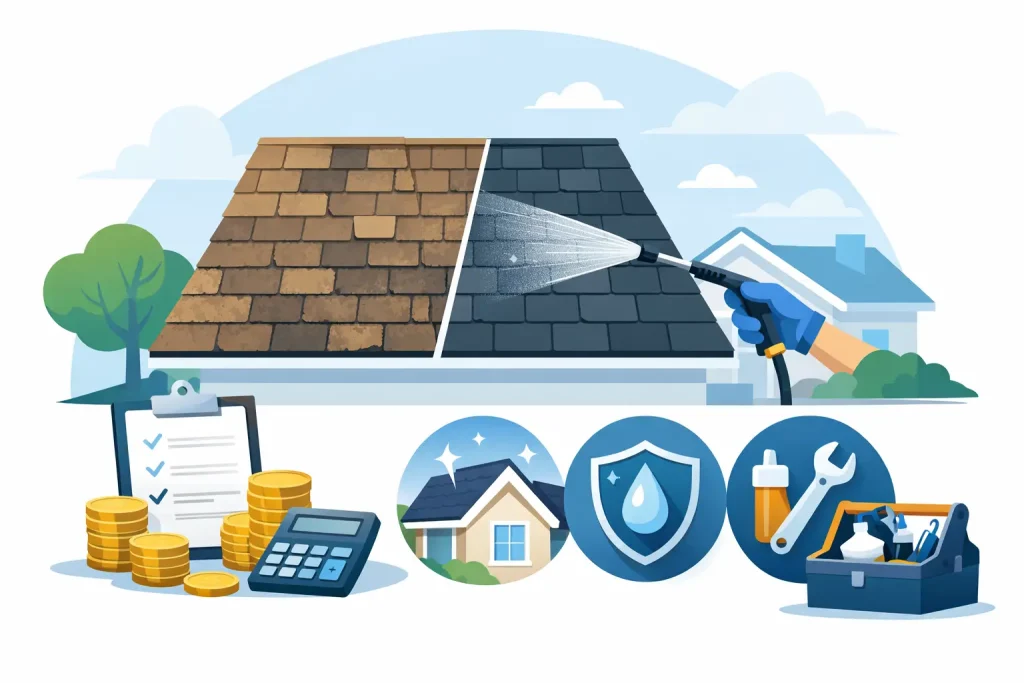 What Roof Rejuvenation Treatment Cost Covers