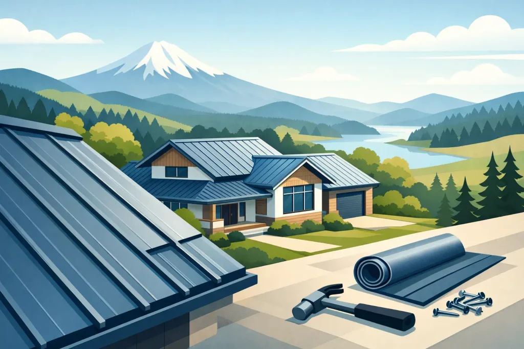 Metal Roofing for Southern Oregon Properties