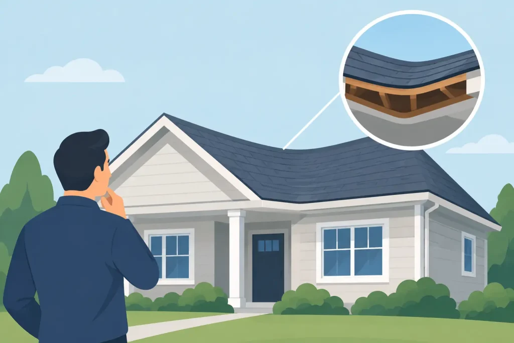 Roof Sagging Causes Homeowners Should Not Ignore